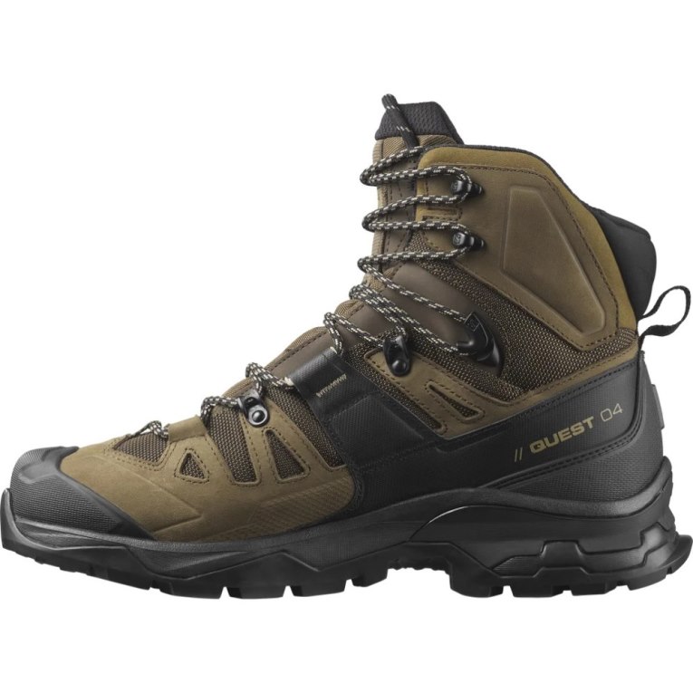 Olive Salomon Quest 4 GTX Men's Hiking Boots | IE HV5971